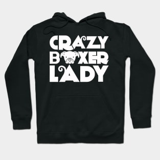 Crazy Boxer Lady Hoodie